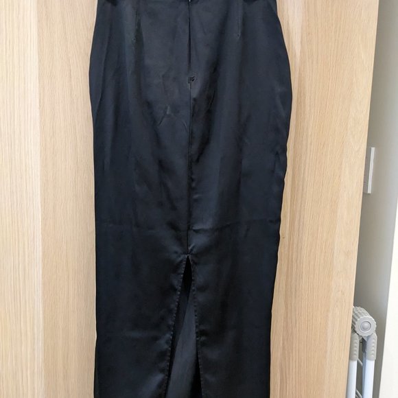 Reformation Silk Maxi dress & bralette set - Picture 5 of 6